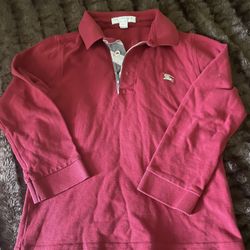 Burberry Kids Long Sleeves Shirt