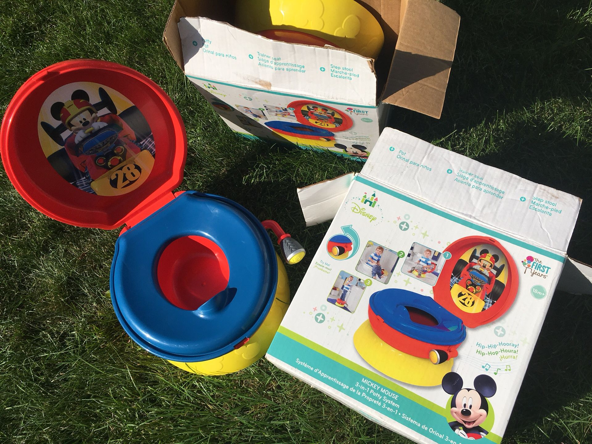 Mickey Mouse Toilet Training System