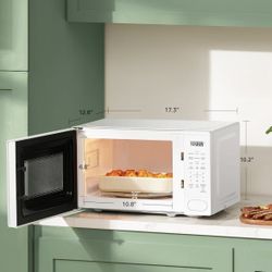 Small White Microwave 