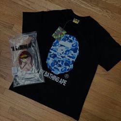 Blue Bape Camo Tshirt