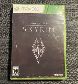Skyrim The Elder Scrolls 5 (Xbox 360)