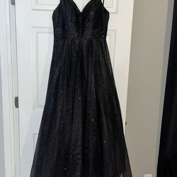 Black Prom Dress For Short Girls