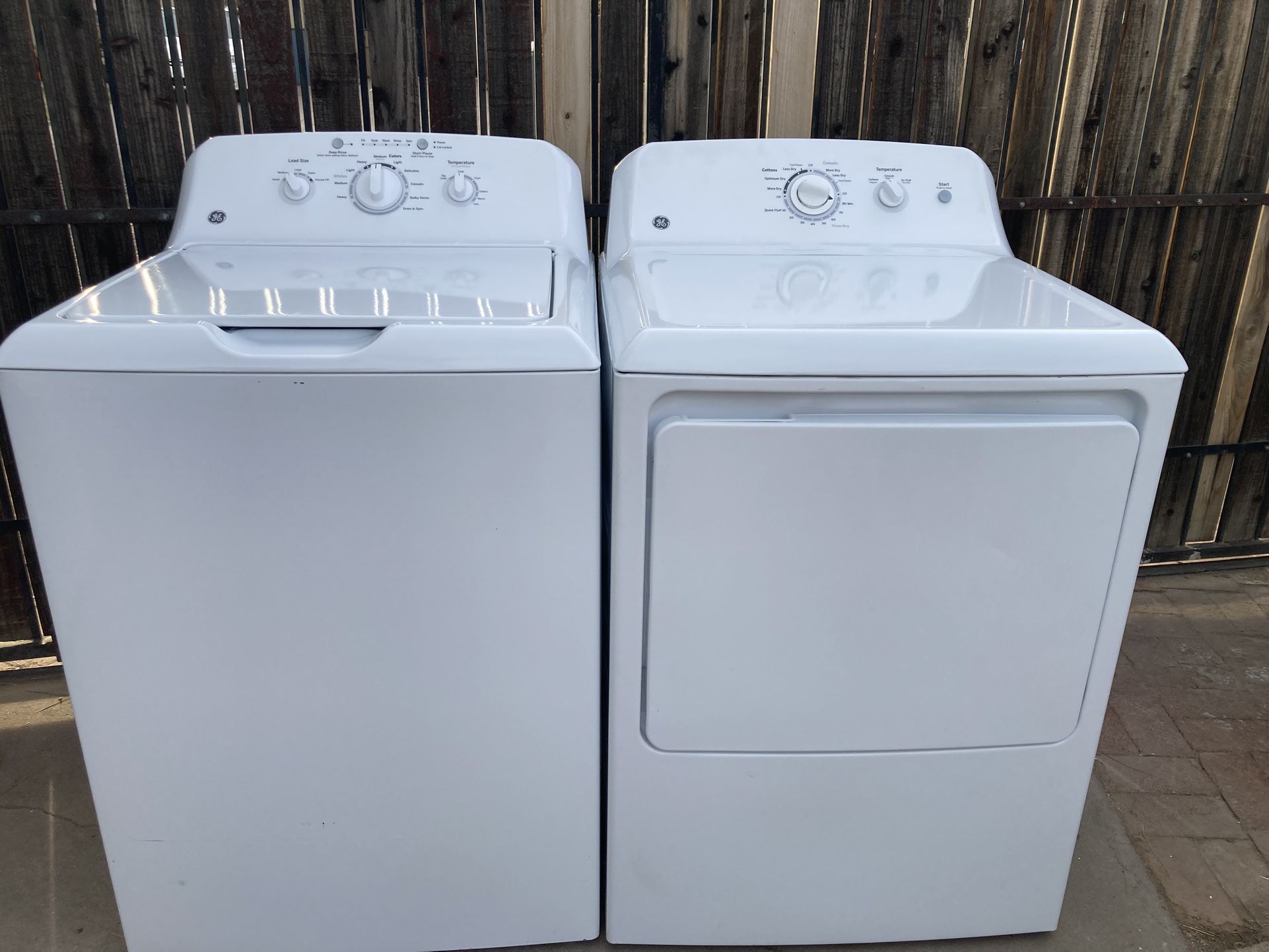 Ge Washer And Electric Dryer