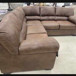 ✨ Brown L Shape Bladen Sofa Sectional💫 Brand New💥 Fastest Delivery 👍