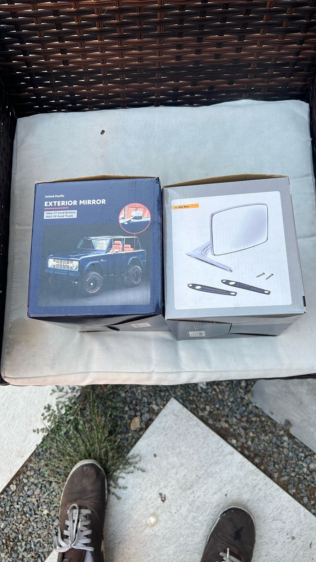 side view mirrors ford bronco/most trucks