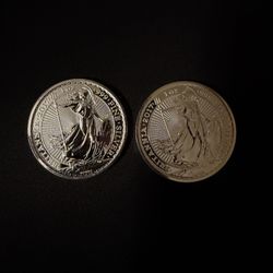 2017 Britannia 1oz Silver Coin 