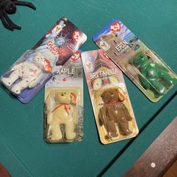Ty Beanie Babies 1999 McDonalds Set Of 4 Beanie Bears