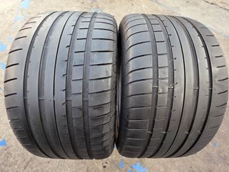 2 USED TIRES GOODYEAR RFT 275/35/19