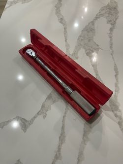Snap on torque wrench