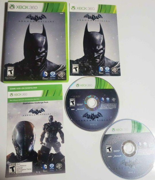 Batman Arkham Origins xbox 360