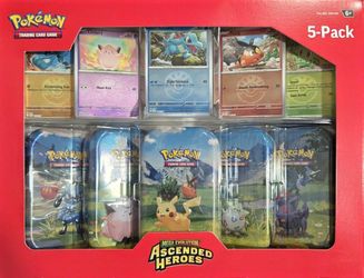 Costco Pokemon AH 5 tin and Costco AH Ex Bundle