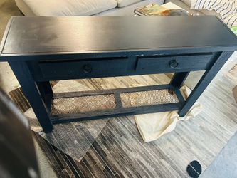 Rustic Wood Console Table