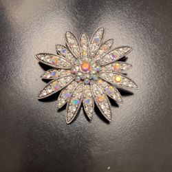 Joan River Crystallized Brooch 