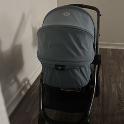 Gently used maxi cosi stroller light blue