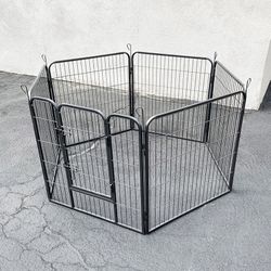$85 (Brand New) Heavy duty 32” tall x 32” wide x 6-panel pet playpen dog crate kennel exercise cage fence 