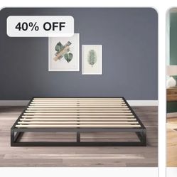 Low Profile Bed Queen 