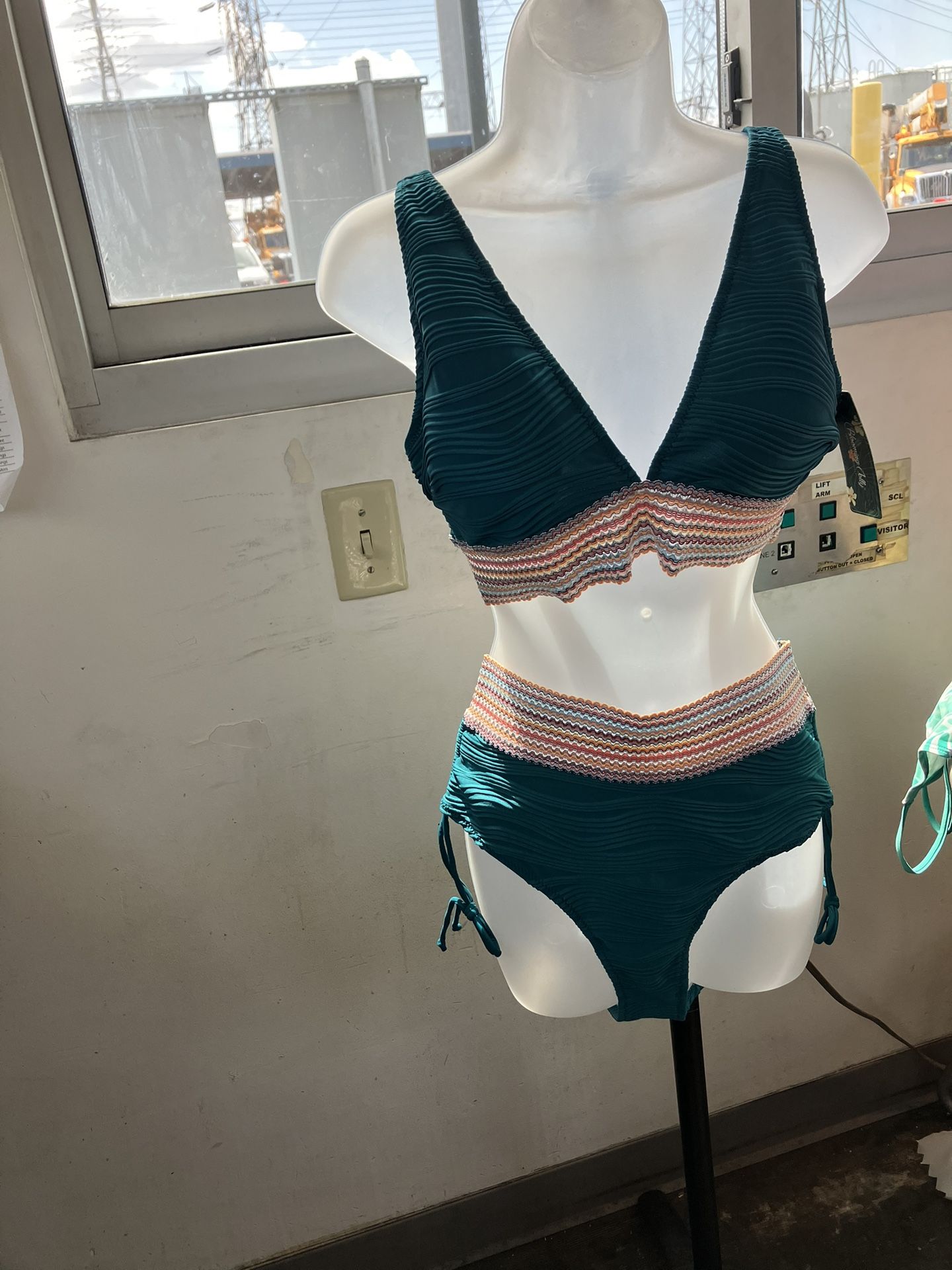 Brand new with tags two piece swimwear size large