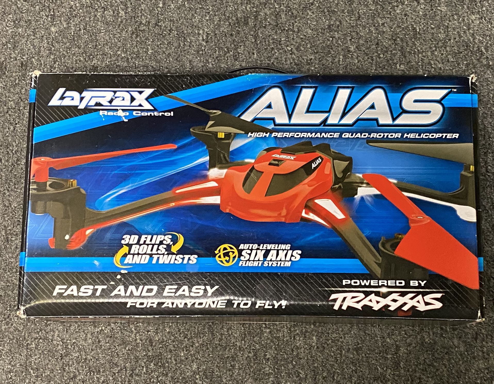 Traxxas Alias: Quad Rotor Helicopter, Blue