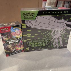 Mega Evolutions Perfect Order ETB x Booster Bundle