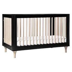 Babyletto Black And natural Crib