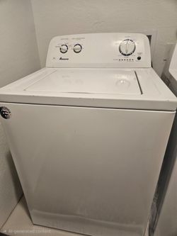 Amana Top Load Washing Machine White