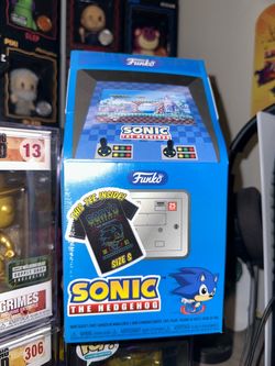 Funko Sonic the Hedgehog Arcade Box with Tee