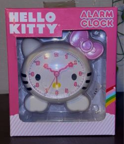 Sanrio Analog Hello Kitty Table Alarm Clock 2011