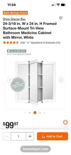 Bathroom Medicine Cabinet with Mirror