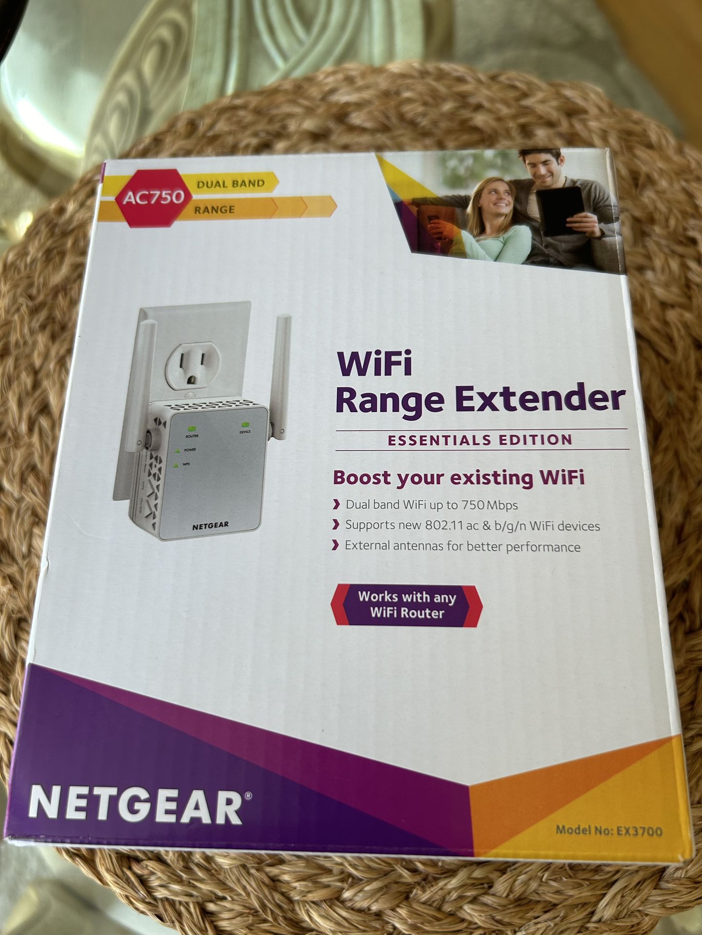 Netgear AC750 Dual Band Range WiFi Range Extender
