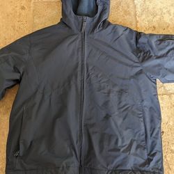 GORGEOUS GENUINE LANDS END SKI PARKA SNOWBOARDING JACKET SIZE M (10-12)