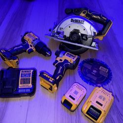 DEWALT DRILL AND SKILL SAW