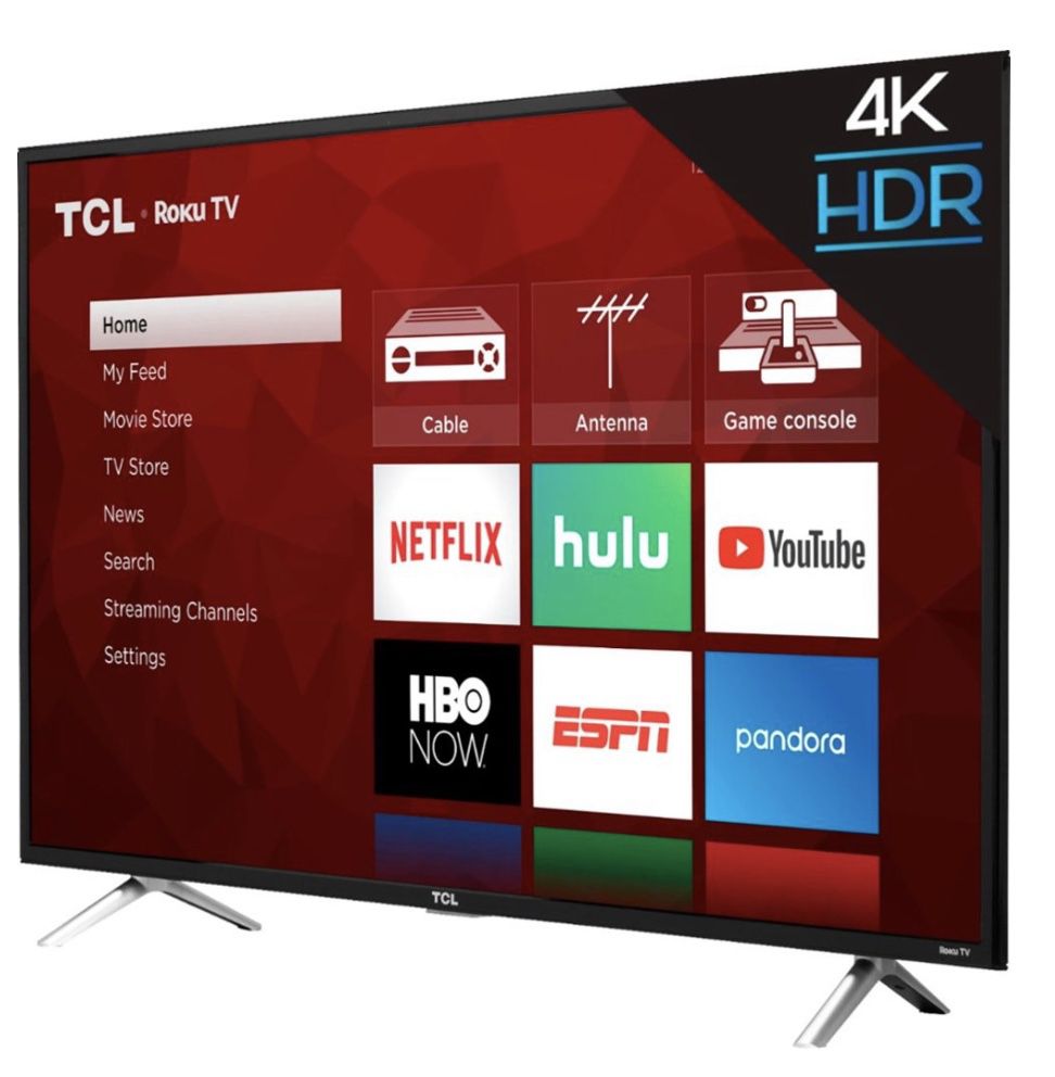 TCL 49" Ultra HD Roku LED LCD TV