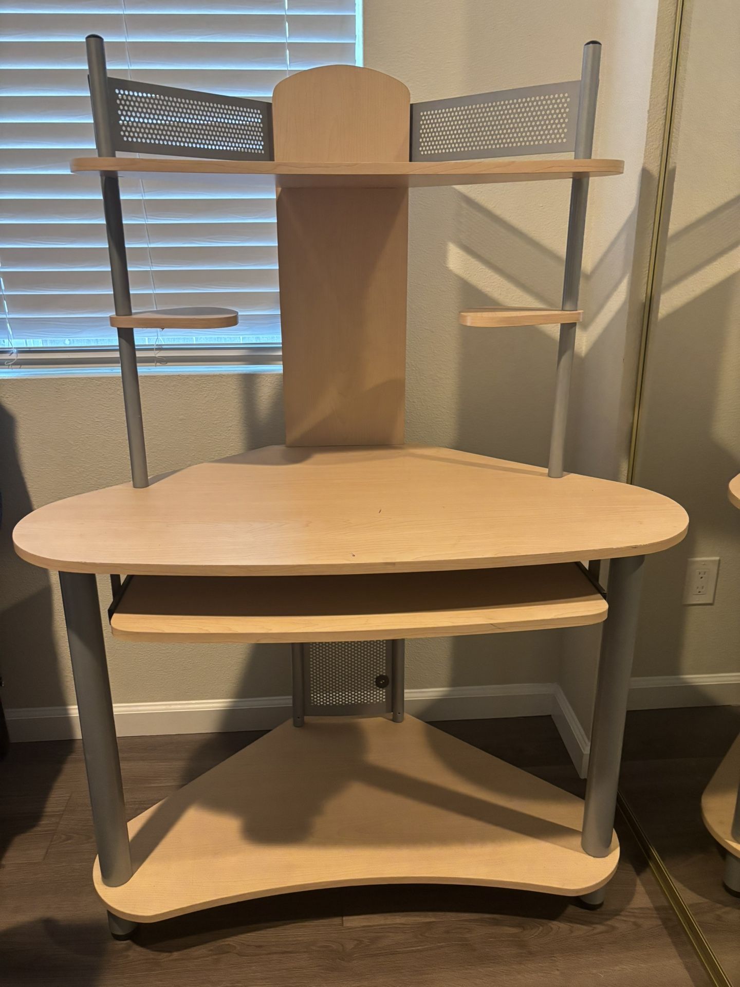 Light Tan Corner Desk