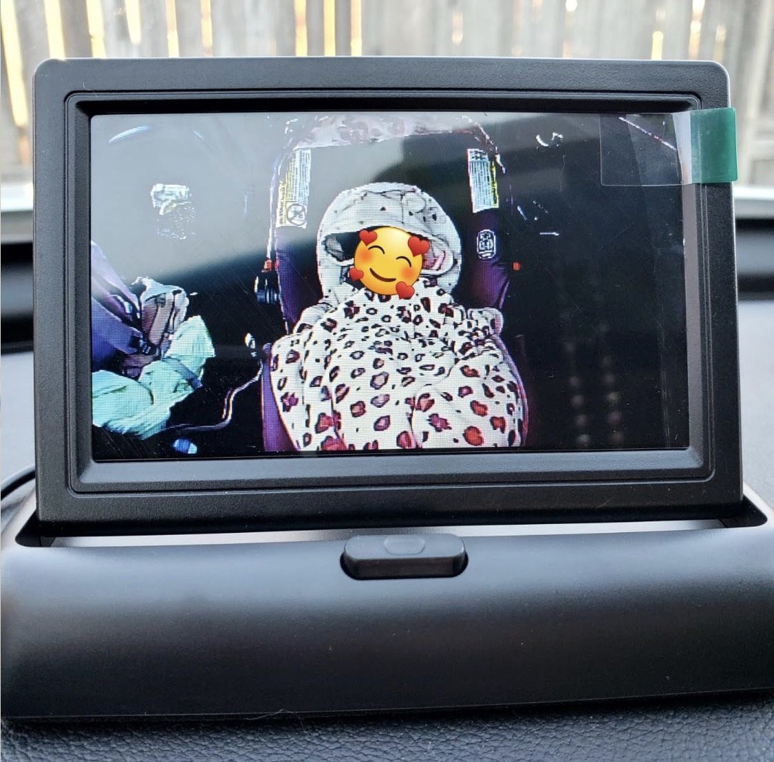 Itomoro Dual Car Camera Baby Monitor