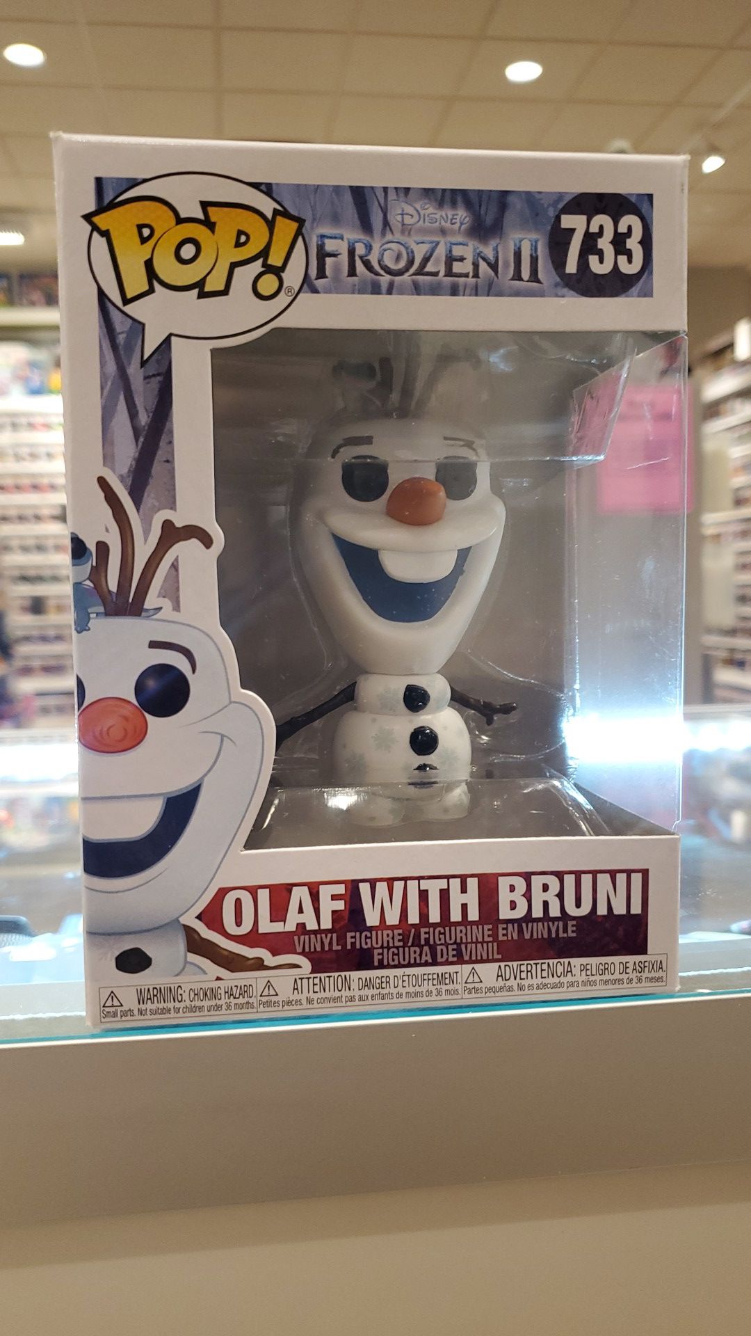 Olaf with Bruni - Frozen II - Disney #733 Funko Pop! Vinyl Figure