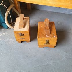 Antique Shoe Shine Kit