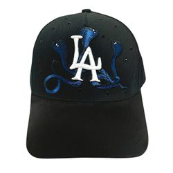 Rodrigo Hats Blue And Black With Crystals