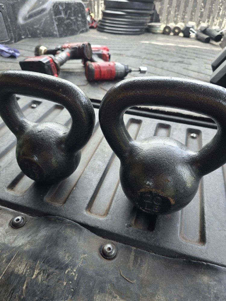 Weight Kettlebells