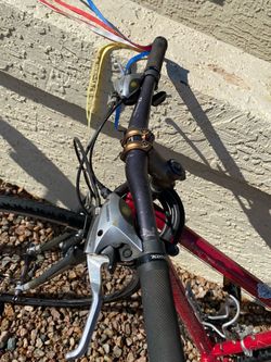 Bike with rack