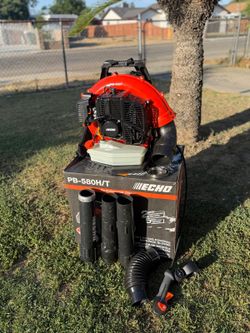 ECHO
216 MPH 517 CFM 58.2cc Gas 2-Stroke Backpack Leaf Blower with Tube Throttle