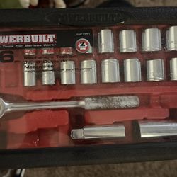 PowerBuilt Tools Wrench Sockets Full Kit