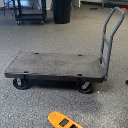 Plastic Platform Truck W/ Wheels 200