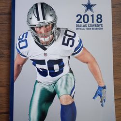 Dallas Cowboys 2018 Official Team Bluebook - Great Condition! 