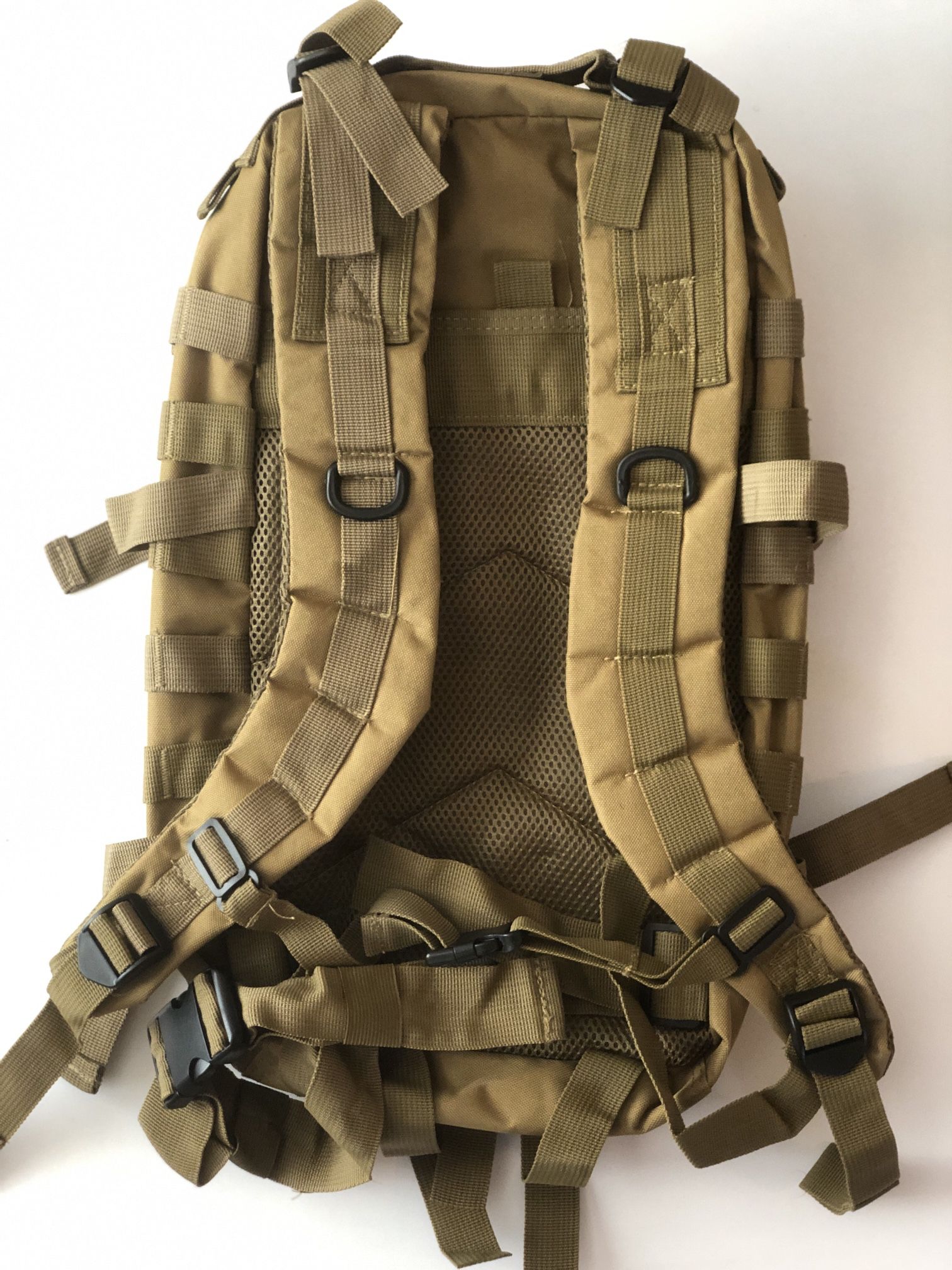 Khaki Tactical Backpack 35L - New