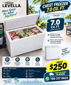 ❄️ CHEST FREEZER — 7.0 CU. FT.