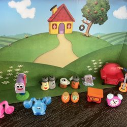 Yo Gabba Gabba And Blue’s Clues Figurines