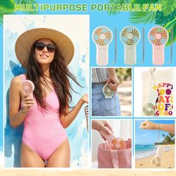 Portable battery operated fan