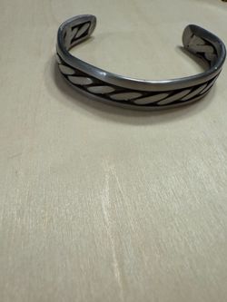 Cuff bracelet. Heavy.