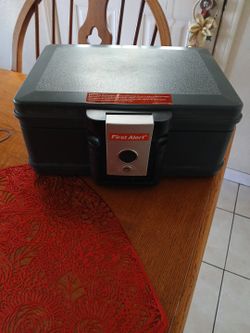 First Alert Firesafe Security Safe.