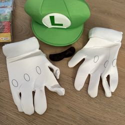 Super Mario Luigi Accessories Halloween Costume 🍄
